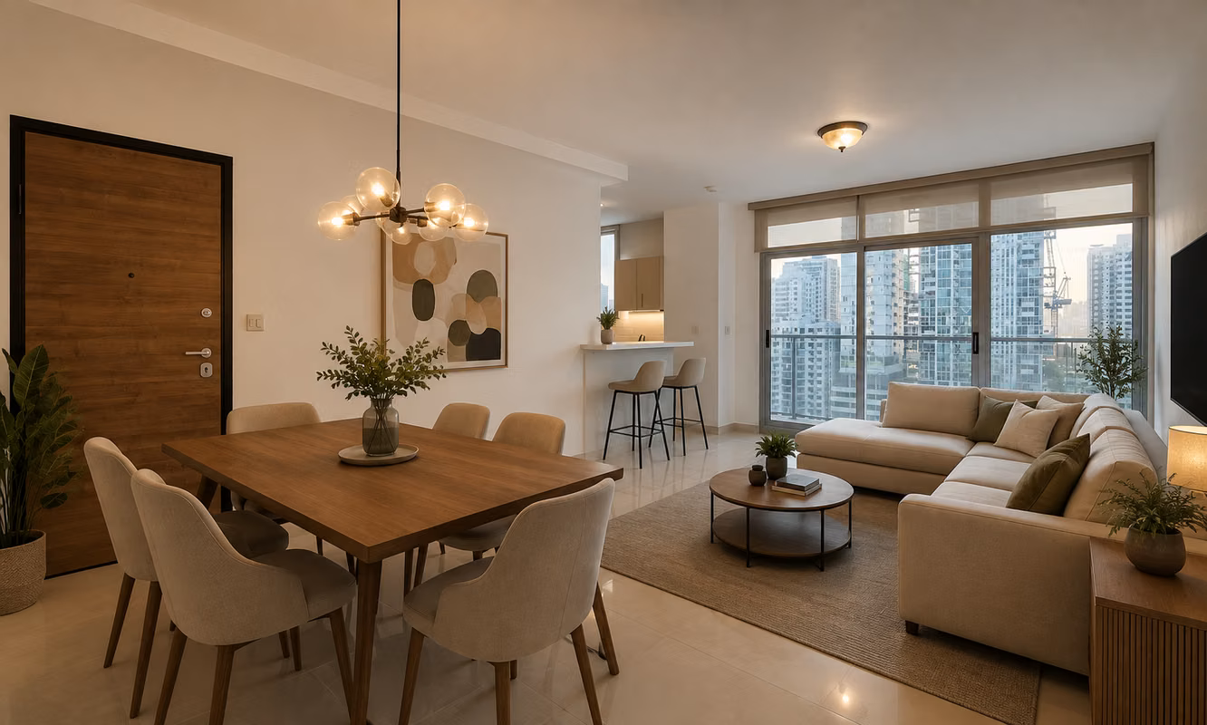 Se vende apartamento 2 recámaras, 2 baños, balcón, 2 parking, a pasos del parque Omar - foto 1