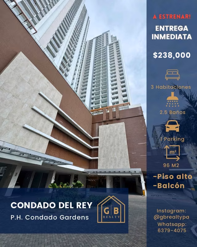 VENDO CONDADO DEL REY -CONDADO GARDEN TORRE 200 - foto 1
