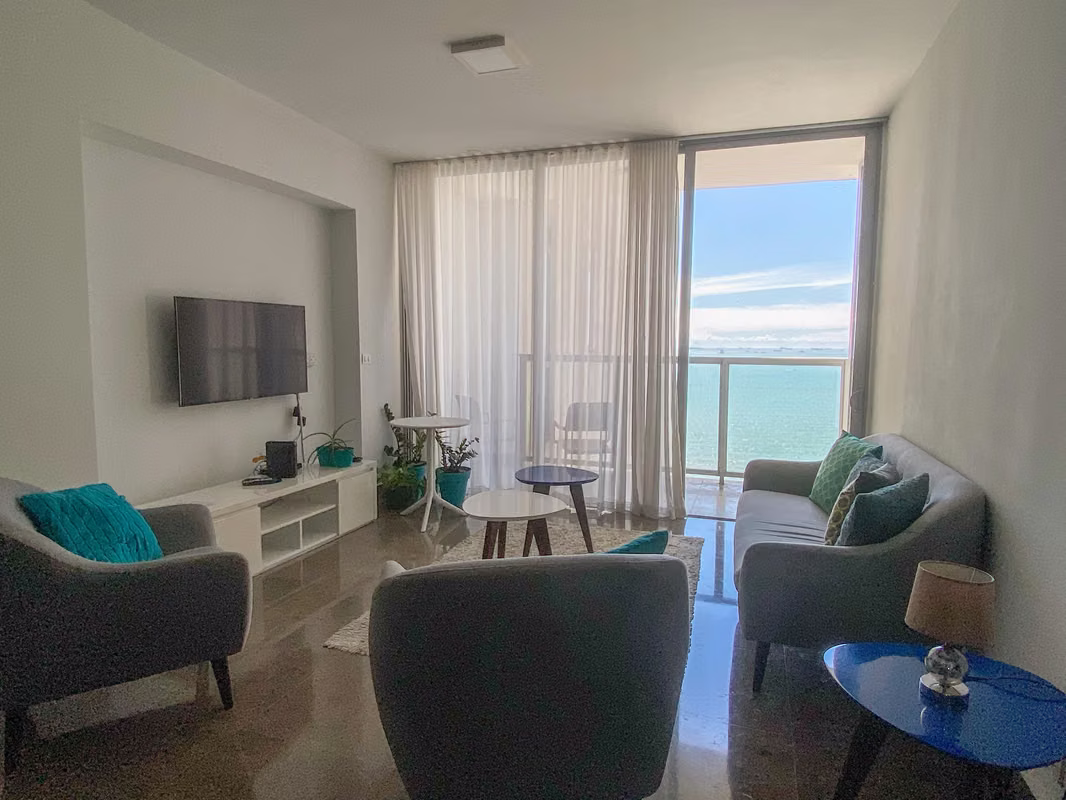 Apartamento para venta de 1 recámara con vista al mar en lujoso Yoo Panamá - foto 1