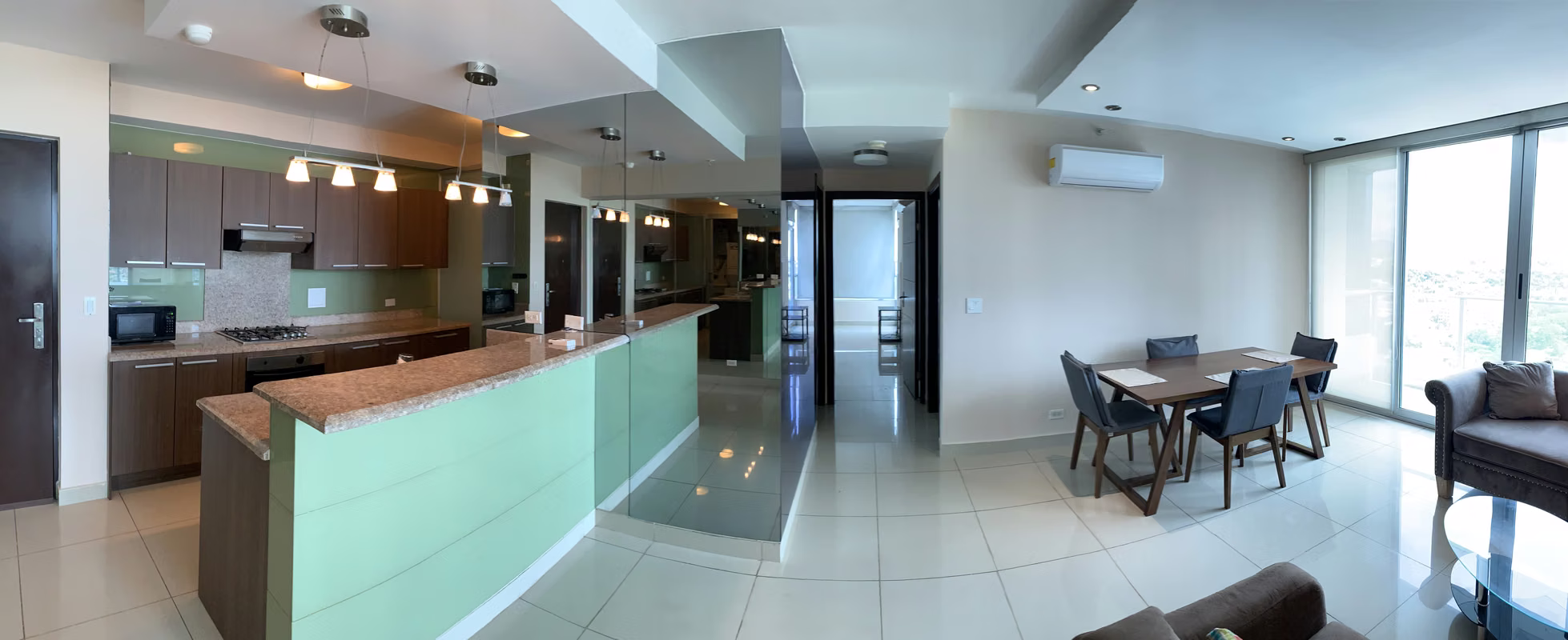 Se alquila apartamento 2 recámaras, 2 baños, balcón, CBE, Costa Del Este - foto 1