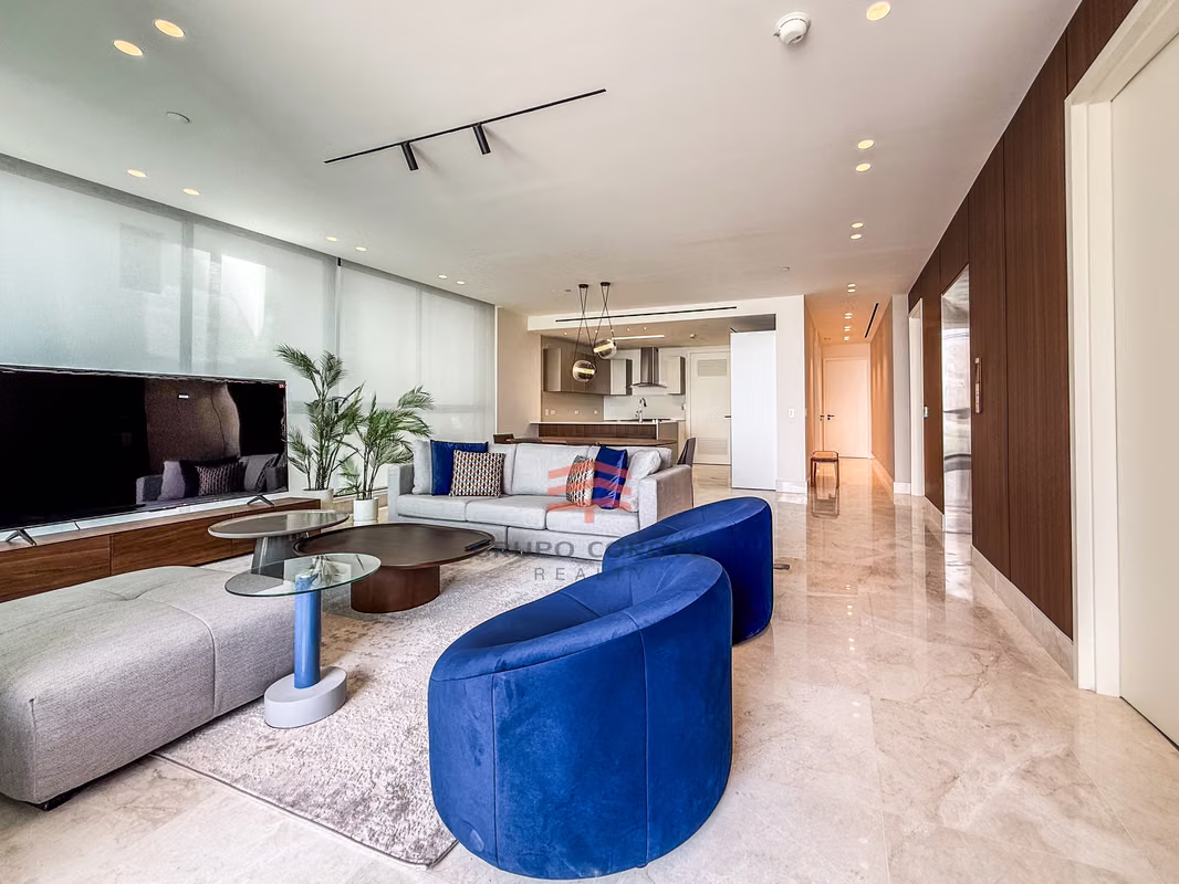 VENTA APARTAMENTO AMOBLADO OCEAN REEF PH THE PALMS 2 RECAMARAS - foto 1