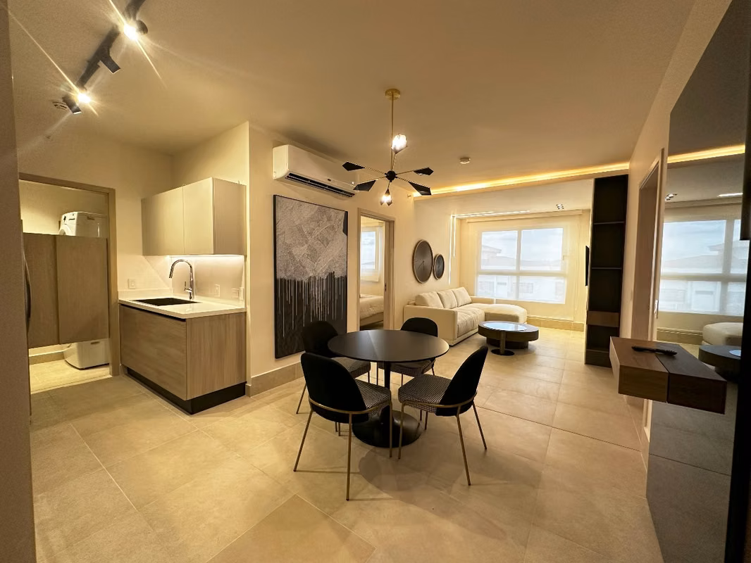 ALQUILO APARTAMENTO FULL AMOBLADO EN SANTA MARIA, 2 RECAMARAS, 95M2. - foto 1