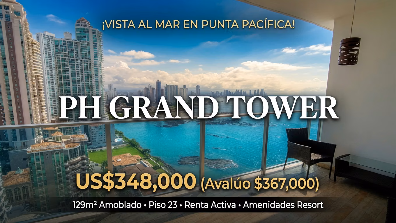 Lujo Frente al Mar en Grand Tower | Vista Panorámica | $348K - photo 1