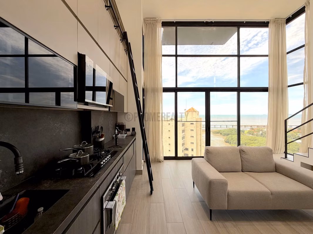 Loft Amoblado de 2 Recámaras en Alquiler en Coco del Mar – 68 m² con Piscina y Gimnasio - foto 1
