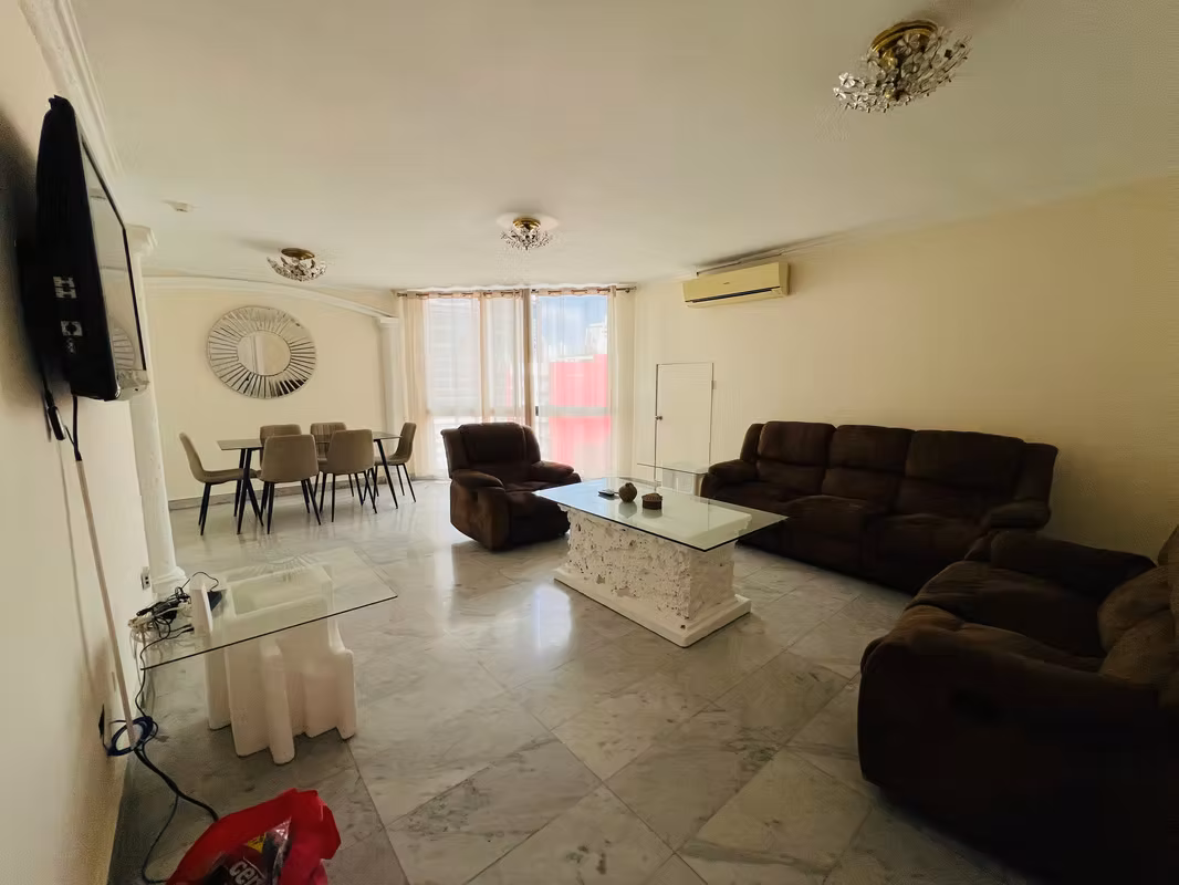ALQUILO APARTAMENTO EN BELLA VISTA, 2 RECAMARAS, AMOBLADO, OBARRIO, 100M2. - foto 1