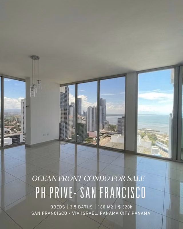 Venta de Ph Prive  - San Francisco — 180 m², 3 Rec, Vista al Mar- Precio por debajo de Avaluo - photo 1