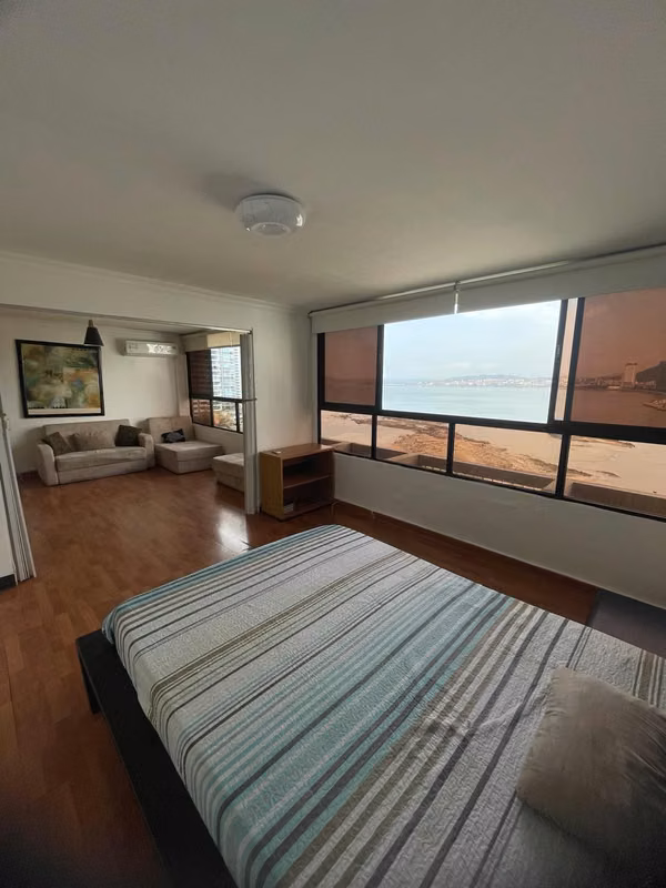 Apartamento 1 hab | Amueblado | Frente a multicentro | Vista al mar - foto 1