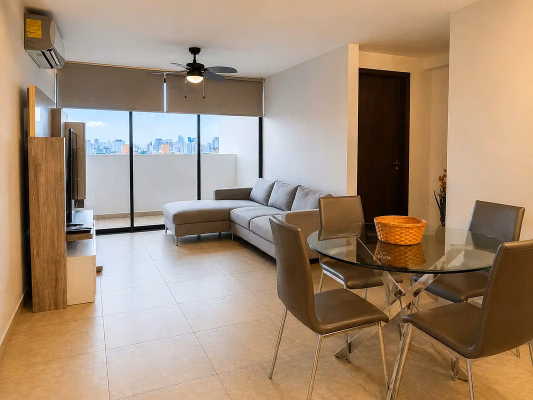CJ SE ALQUILA AMPLIO APARTAMENTO CON AMOBLADO EN CONDADO DEL REY - photo 1