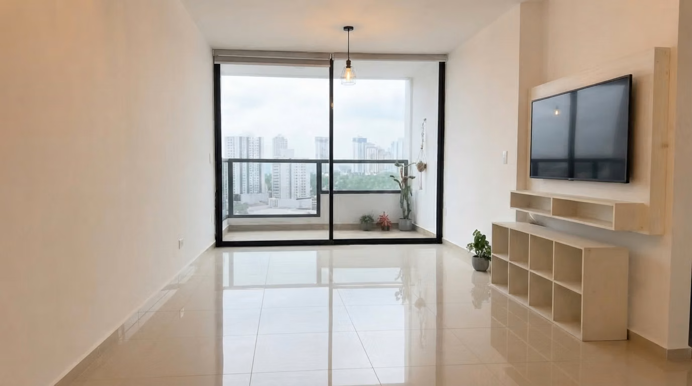 Apartamento en Parque Lefevre I linea blanca I 2 Rec I con balcón y vista a la ciudad - foto 1