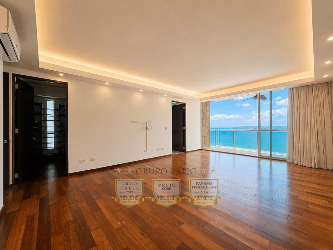ALQUILER DE APARTAMENTO CON VISTA AL MAR EN PH AQUAMARE CON LINEA BLANCA G.S - foto 1