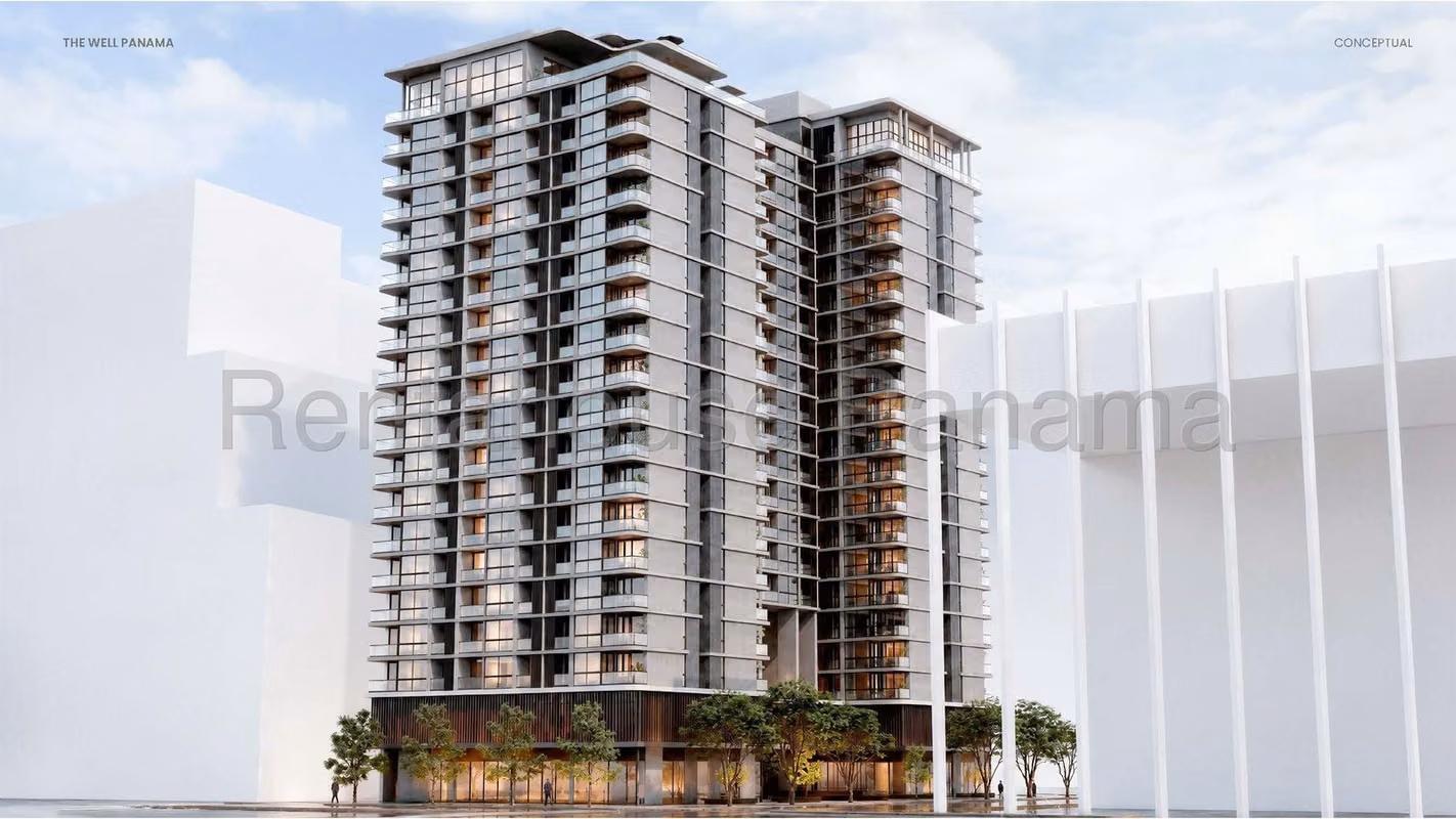 Venta Apartamento 2 Recamaras en Preventa | 83 m2 | The Well, Obarrio - ALYC 27-1848 - foto 1