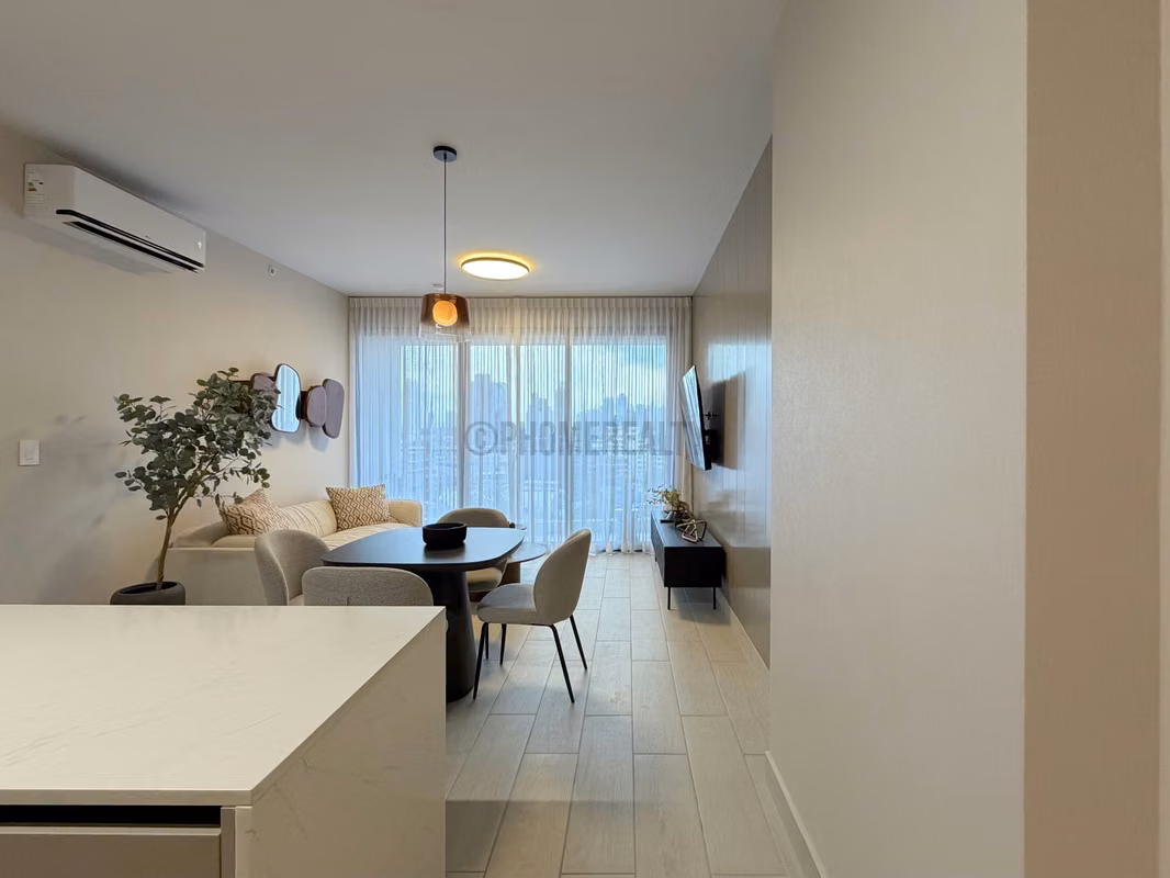 Apartamento Nuevo Amoblado de 2 Recámaras en Alquiler en Obarrio – 85 m² en Edificio Residencial Moderno - foto 1