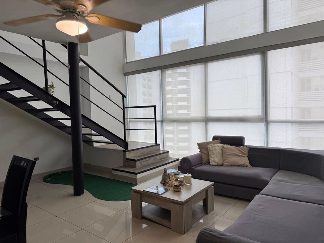 El Cangrejo | P.H. Vitro Loft Studio | Amoblado 1Rec 96m² ($1,200) - foto 1