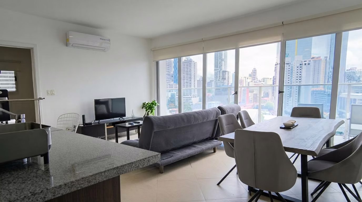 ! Apartamento en Avenida Balboa I 1 Rec I Amoblado I con balcon y vista a la ciudad - photo 1