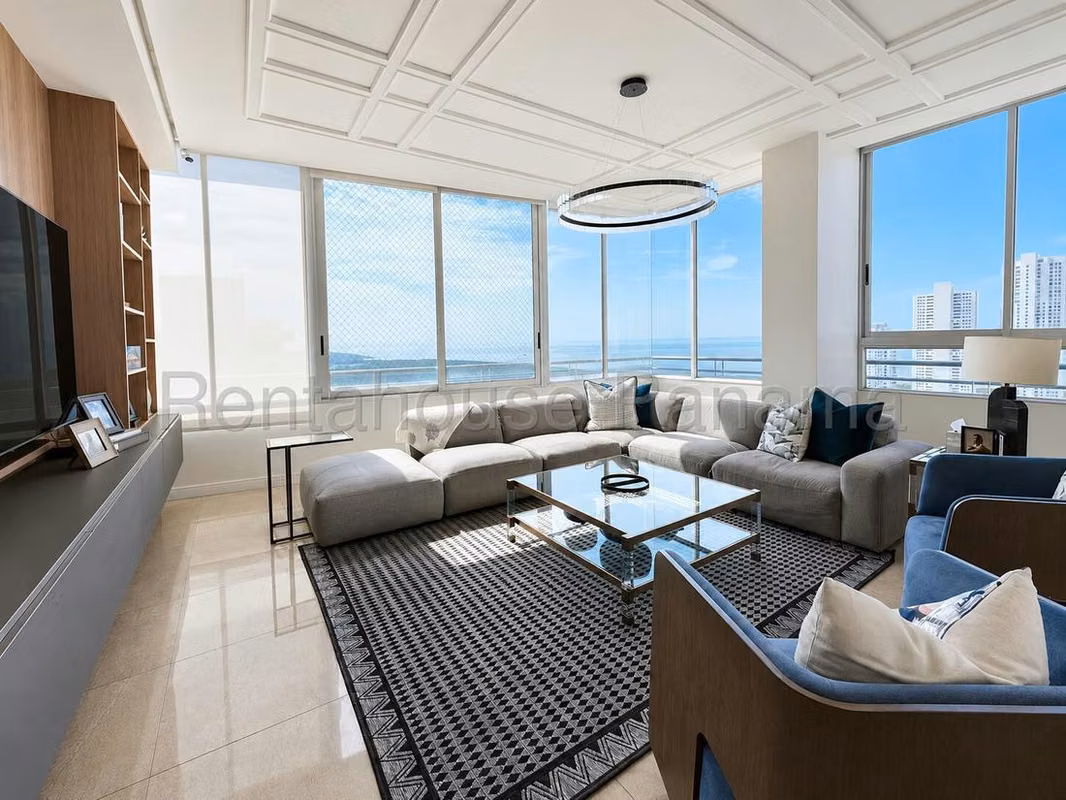 Alquiler Apartamento 3 Recamaras Vista al Mar 314 m2 Costa del Este - ALYC 27-1244 - foto 1