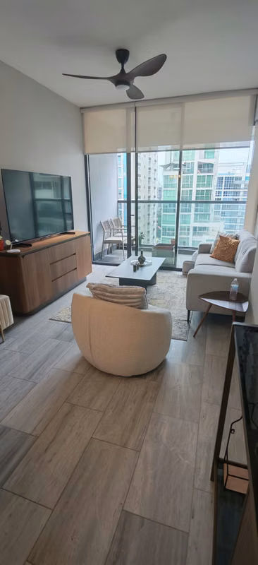 Se alquila apartamento de 2 Recamaras Amoblado en Ave. Balboa - foto 1