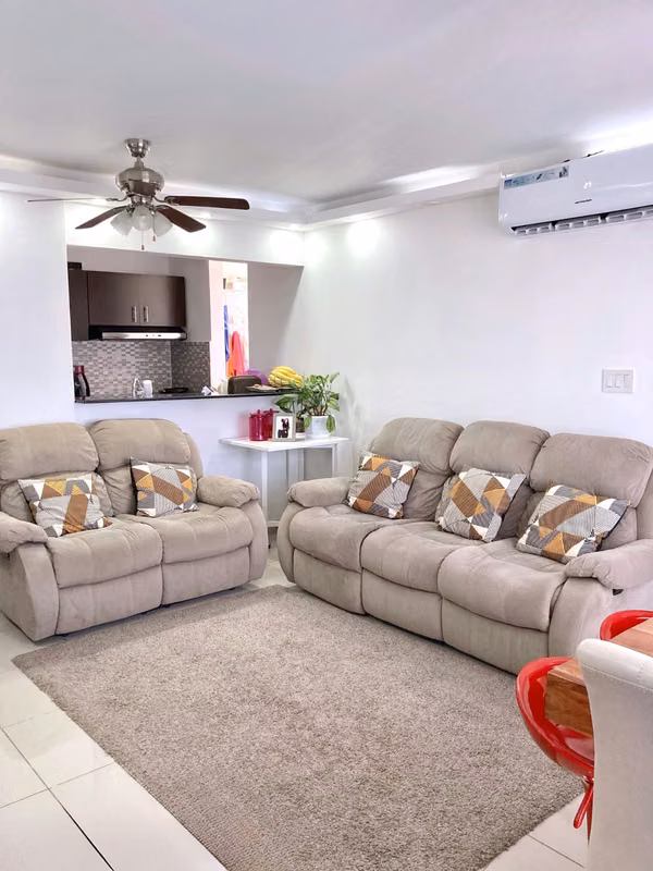 Se alquila apartamento en chanis amoblado de 2 recámaras - photo 1