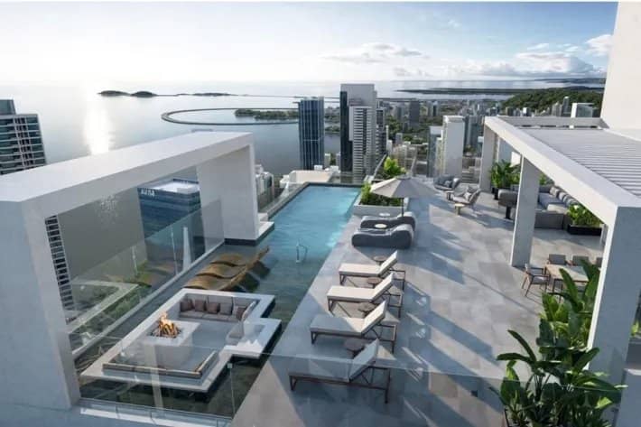 Se vende apartamento con vista al mar en Avenida Balboa, Panamá - foto 1
