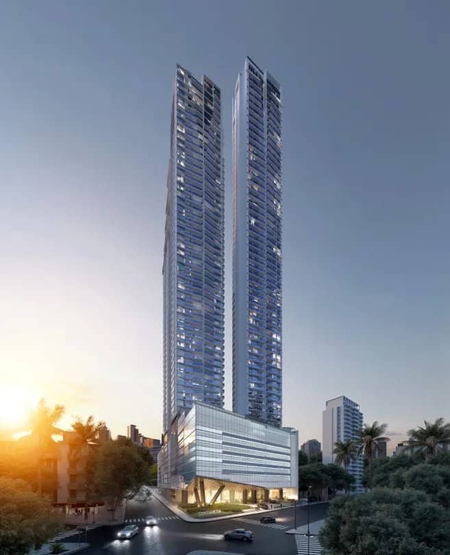 Venta de apartamentos de dos habitaciones en Costanera - Torre Aqua - foto 1