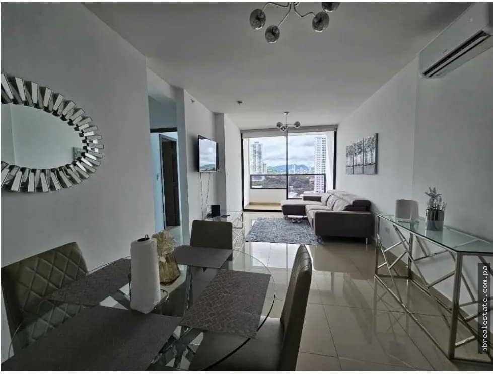 Venta de apartamento Amoblado en Parque Lefevre, Ph Canvas Tower - foto 1