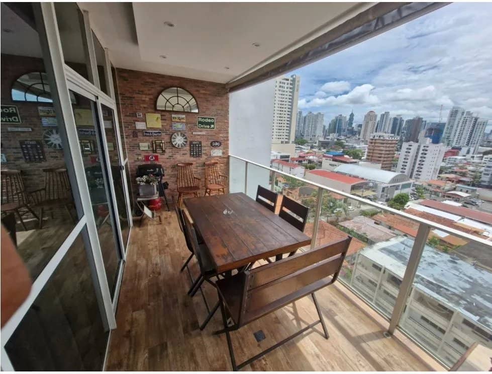 Alquiler de apartamento amoblado en PH Quadrat – San Francisco. YP - foto 1