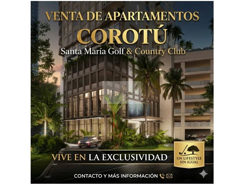 VENTA DE APARTAMENTOS DE LUJO - COROTÚ, SANTA MARÍA GOLF & COUNTRY - photo 1