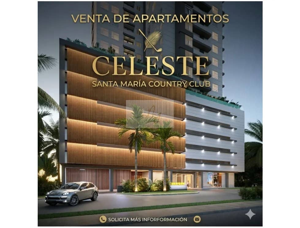 VENTA DE APARTAMENTOS – CELESTE, SANTA MARÍA COUNTRY CLUB - foto 1
