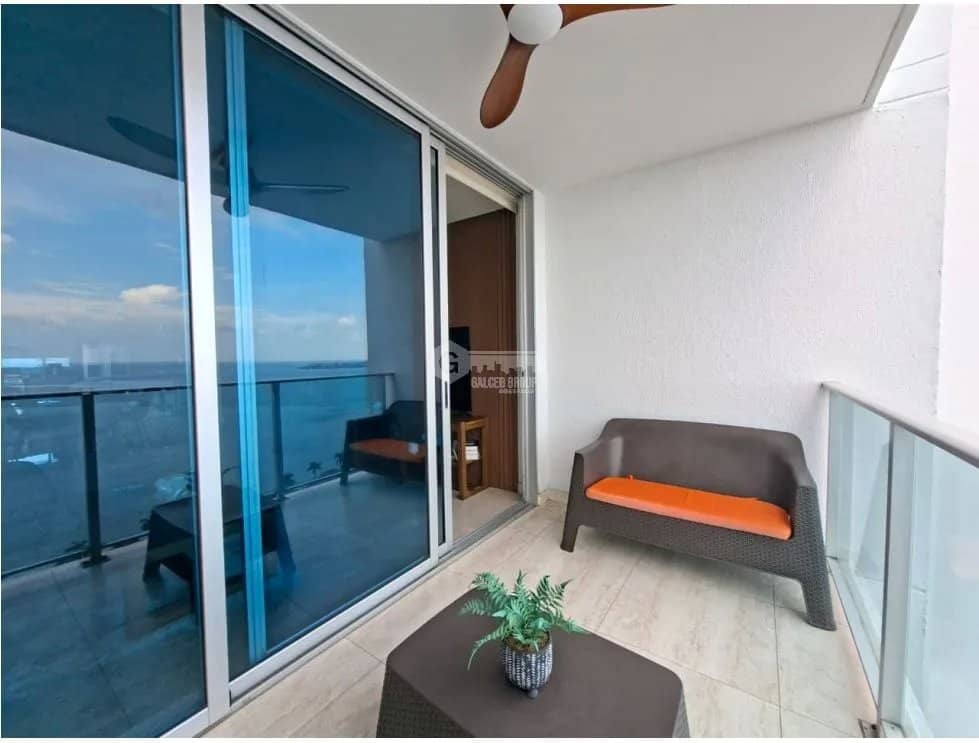 SE ALQUILA APARTAMENTO AVE. BALBOA H2O ON THE OCEAN 96M AMOBLADO - photo 1