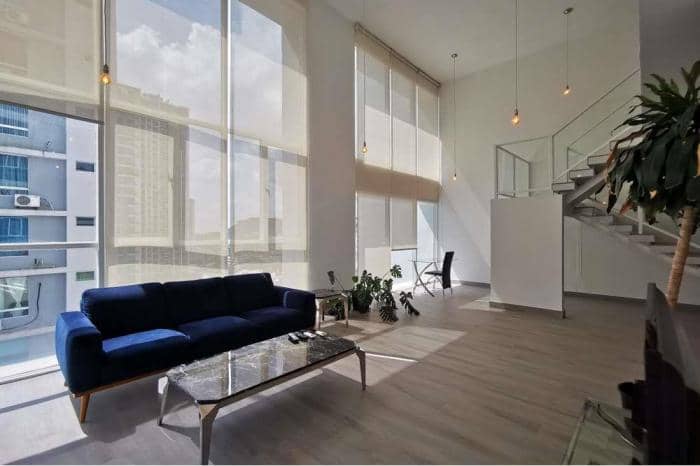 Venta de apartamento loft amoblado en bella vista, blue park - foto 1