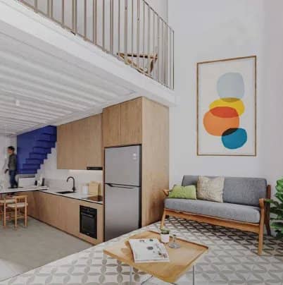 Venta de apartamentos de 1 recamara en edificio Casa Variedades, Casco Antiguo - foto 1