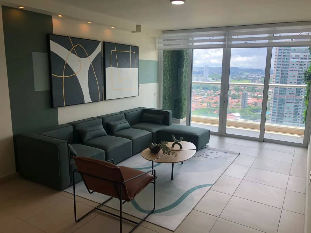 Alquiler de Apartamento Amoblado de 205m² en PH Country Club, Costa del Este - foto 1