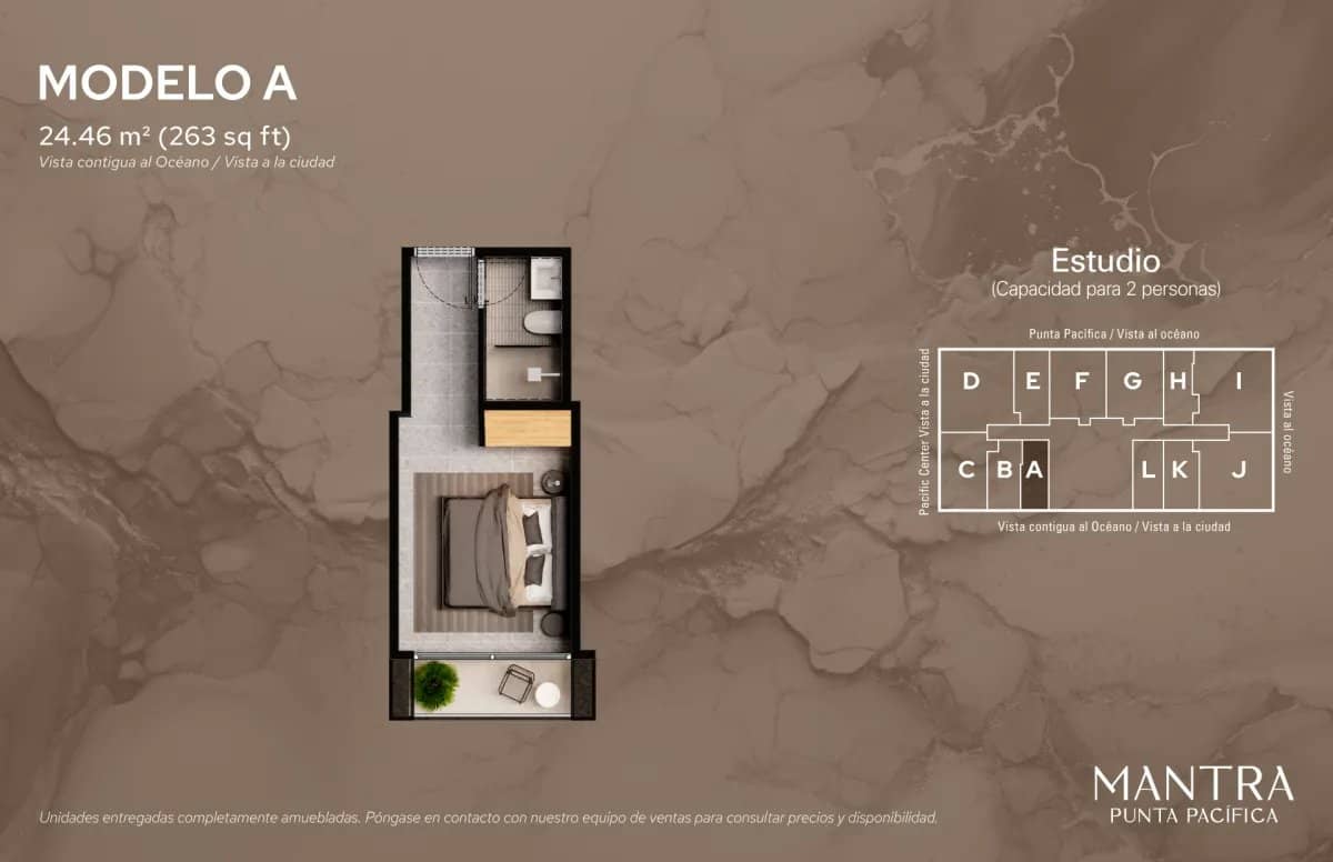 Mantra Punta Pacífica: Studio de Lujo Ideal Turismo Médico - foto 1