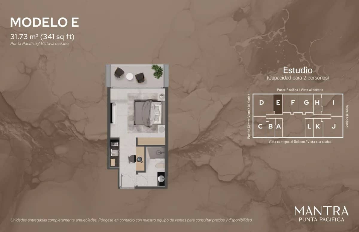 Mantra Punta Pacífica: Exclusivo Studio con Vista al Mar - foto 1