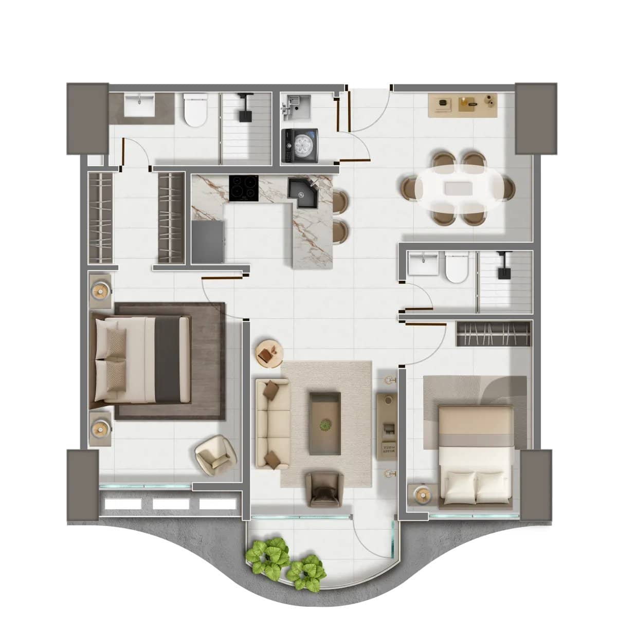 Aparment for sale in PH Aurum - foto 1
